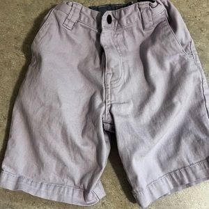 Kid boy purple shorts